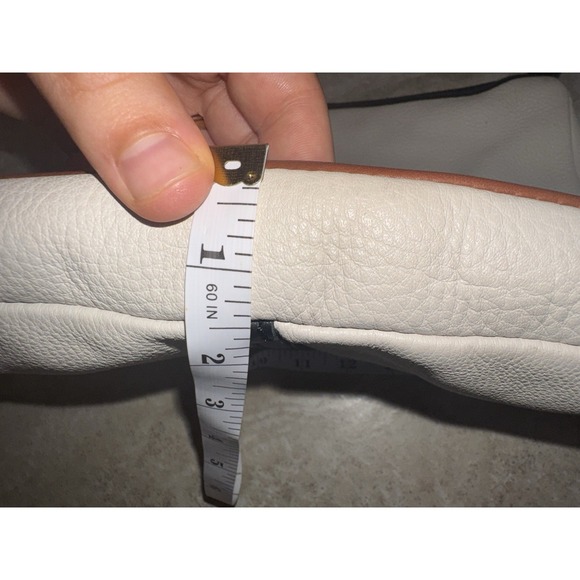 Fossil Elise Double Zip Black‎ Pebbled Leather Crossbody Shoulder Bag Purse - Picture 16 of 16